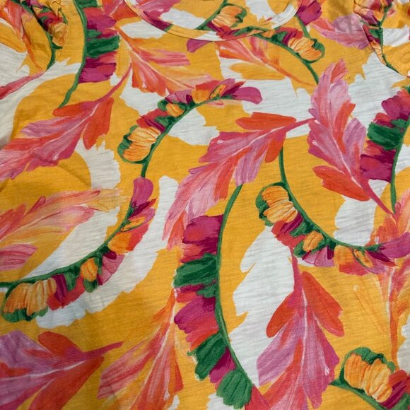 CHICO'S CHICOS WOMENS BRIGHT COLORFUL SHIRT SIZE 2 US LARGE - Picture 3 of 8